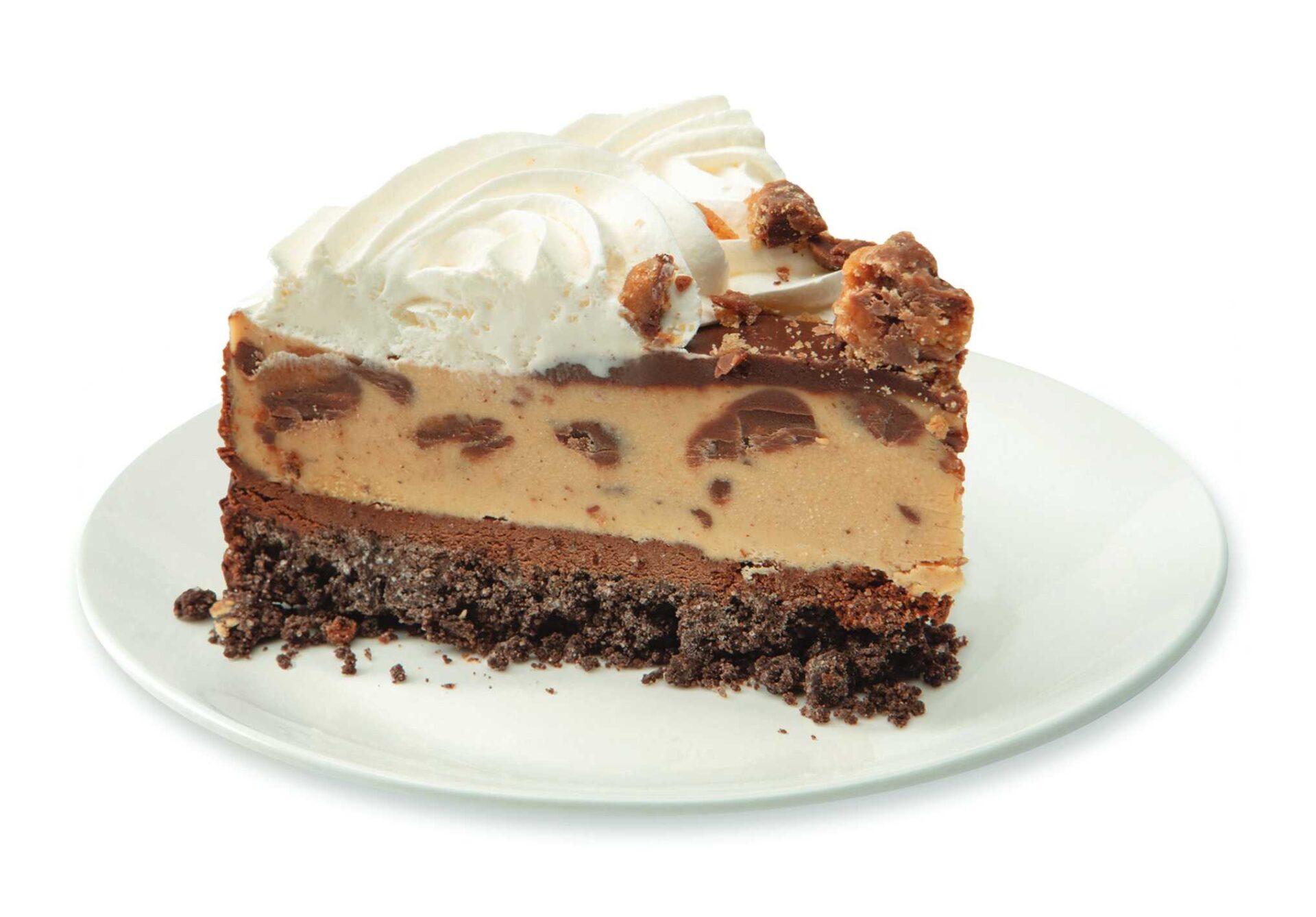 PIE Reeses PB Cup Fudge pie slice (1)